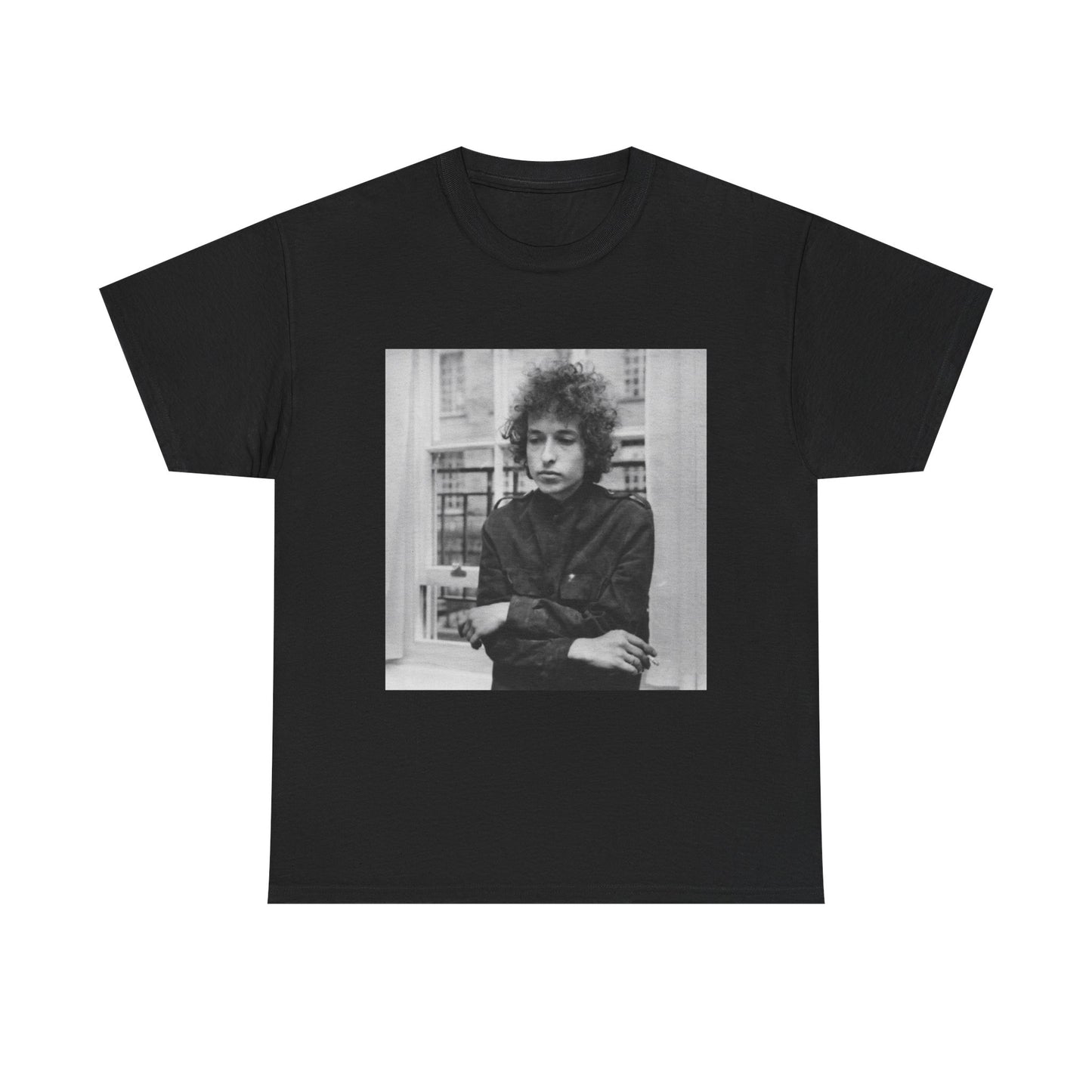 Bob Dylan T-shirt vintage classic rock art graphic Unisex Heavy Cotton Tee