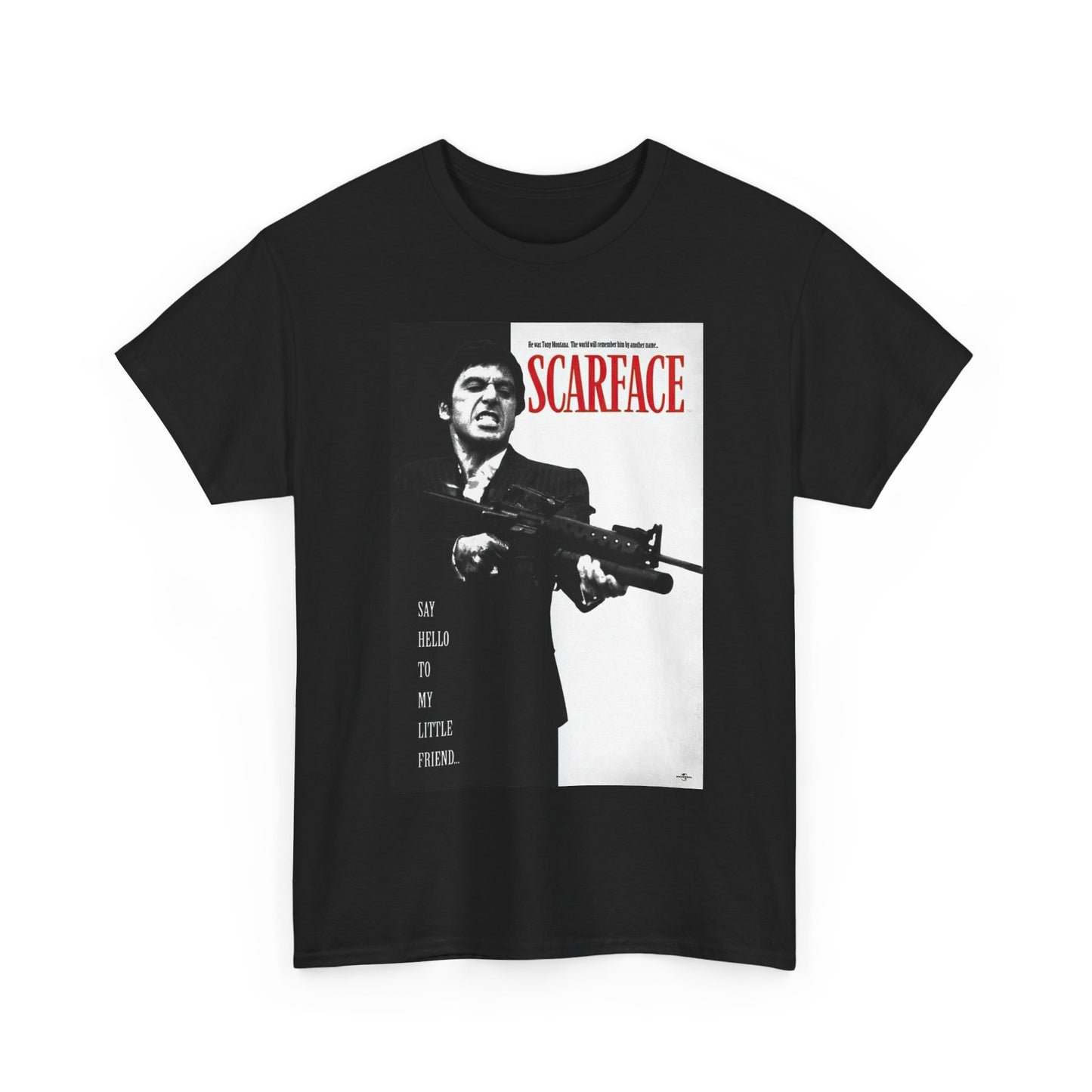 Scarface T-shirt vintage Miami Florida retro 90s graphic Unisex Heavy Cotton Tee