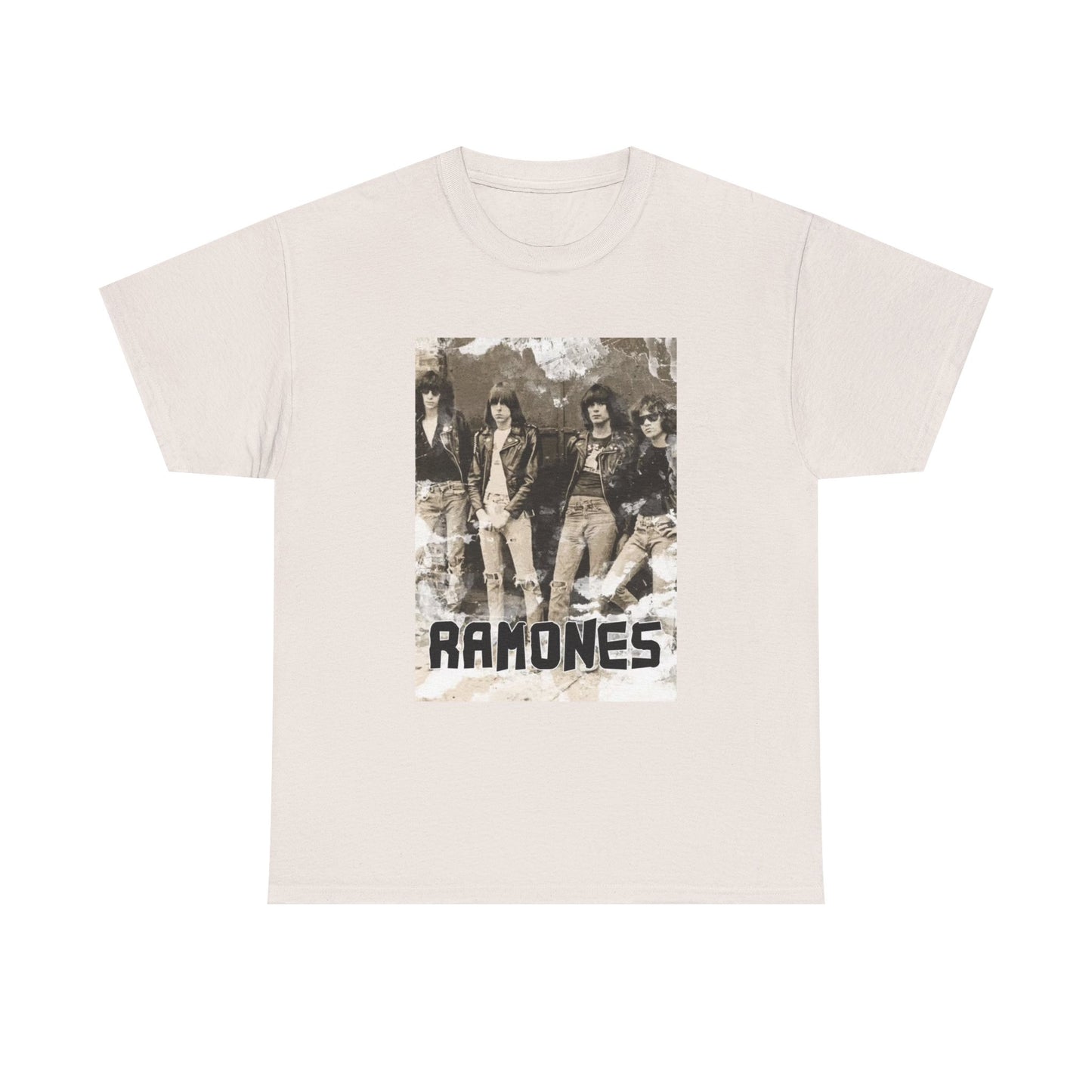 Ramones Tshirt Vintage Punk Rock Retro Tour Merch Unisex Heavy Cotton Tee