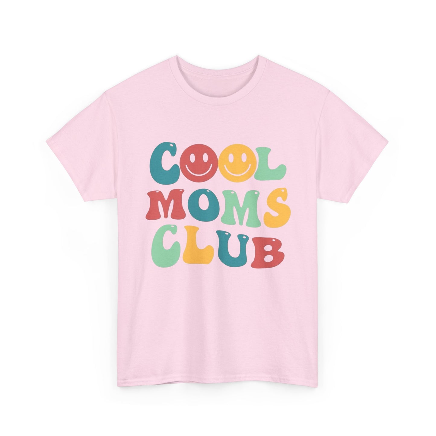 Cool Moms Club Women's Graphic T Shirt NEW MULTIPLE COLORS Gift Retro Design 90s