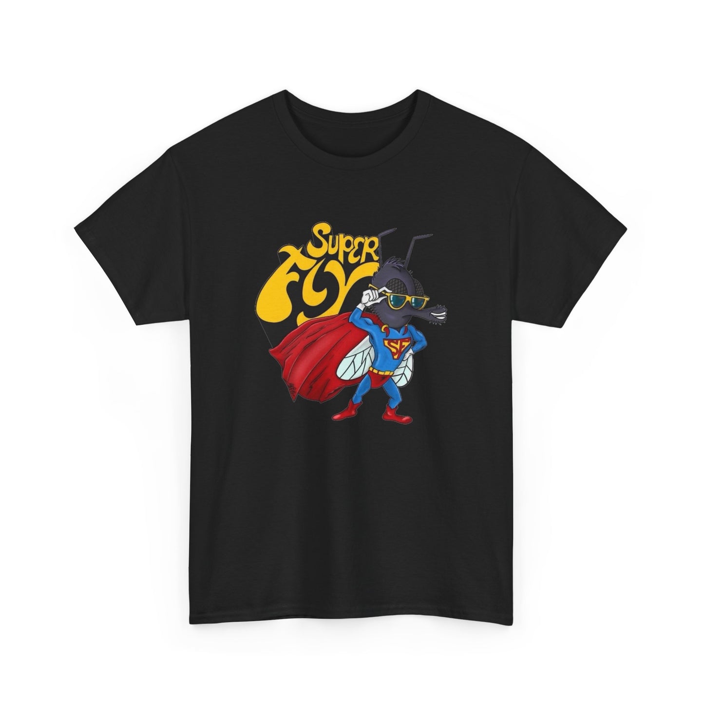 Super Fly Graphic T Shirt NEW Unisex Heavy Cotton Tee