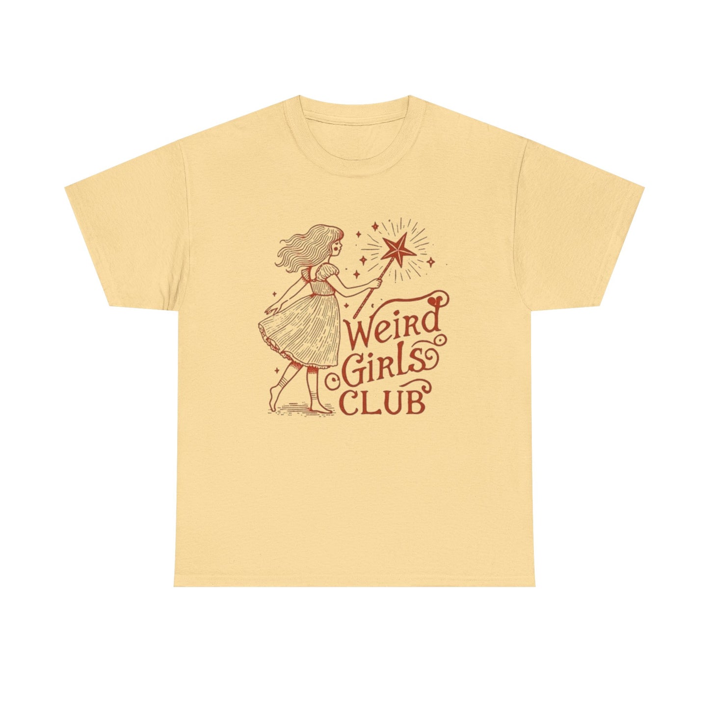 Weird Girls Club T Shirt Unisex Heavy Cotton Tee
