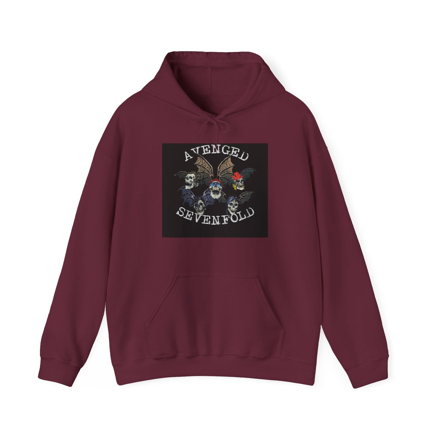 Avenged sevenfold hoodie punk rock metal vintage Hooded Sweatshirt graphic