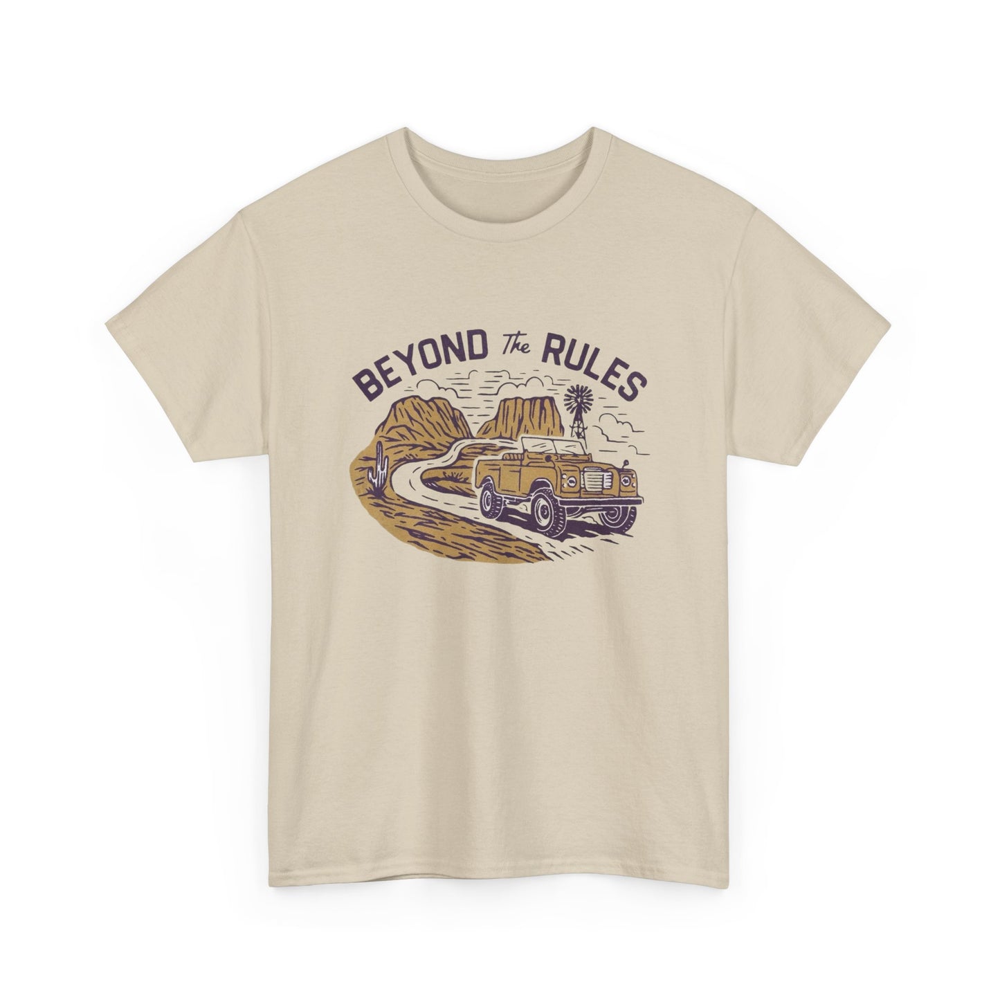 Beyond The Rules Graphic T Shirt Unisex Heavy Cotton Tee