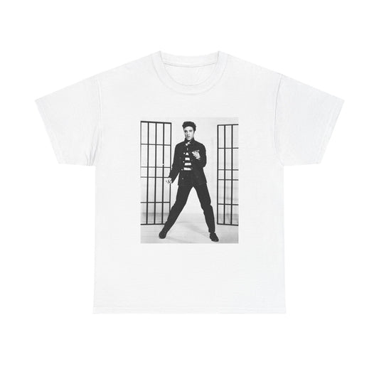 Elvis Presley Tshirt Vintage Nashville The King Merch Unisex Heavy Cotton Tee
