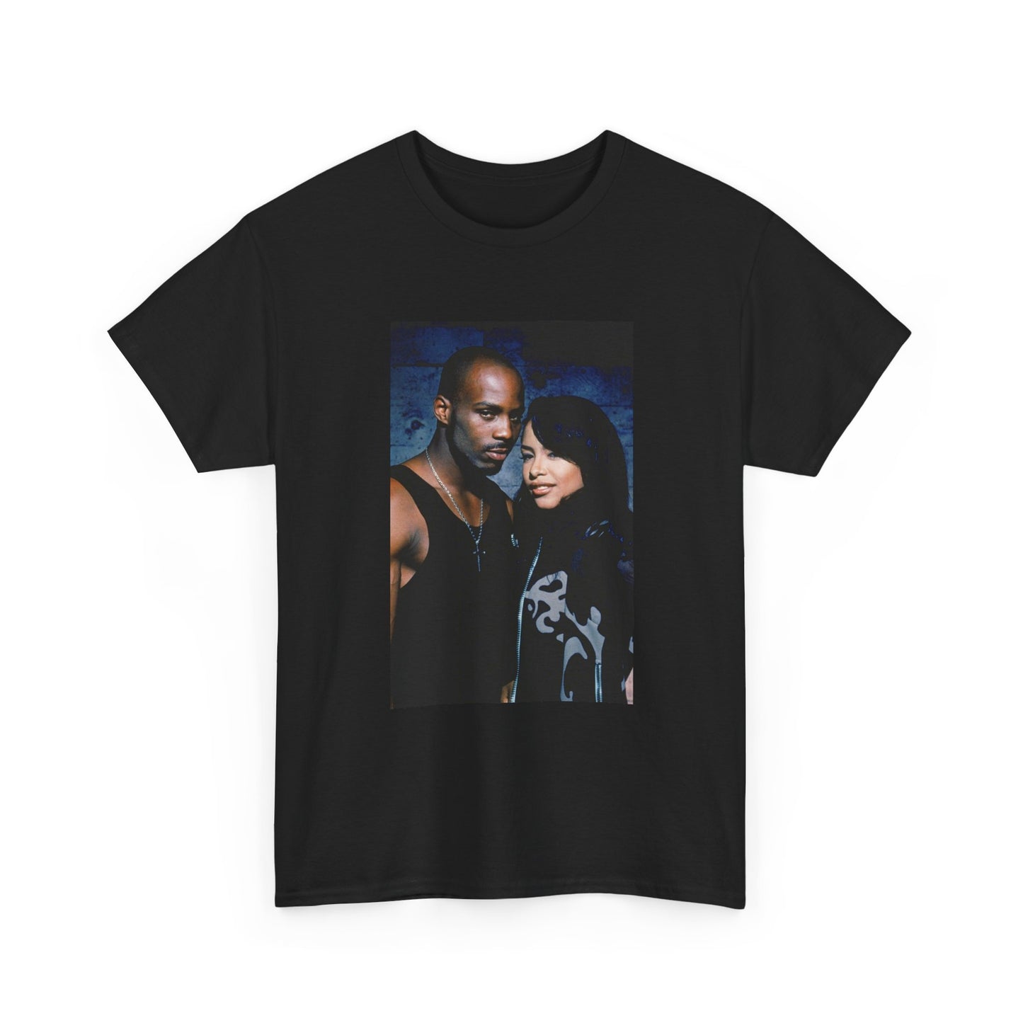 DMX And Aaliyah Tshirt Romeo Must Die Movie Poster Retro Unisex Heavy Cotton Tee