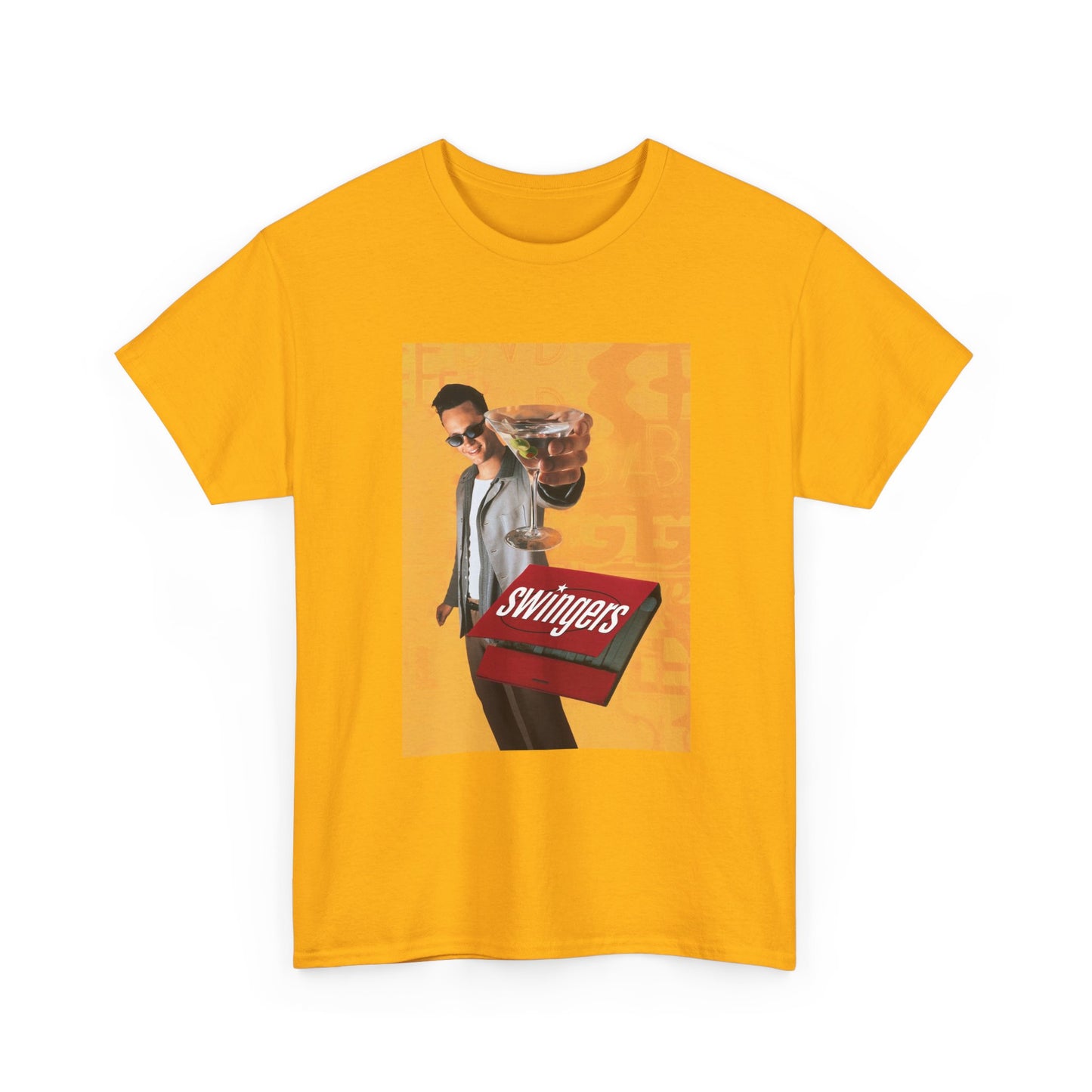 Swingers Poster T Shirt Vintage 90s Movie Retro Unisex Heavy Cotton Tee