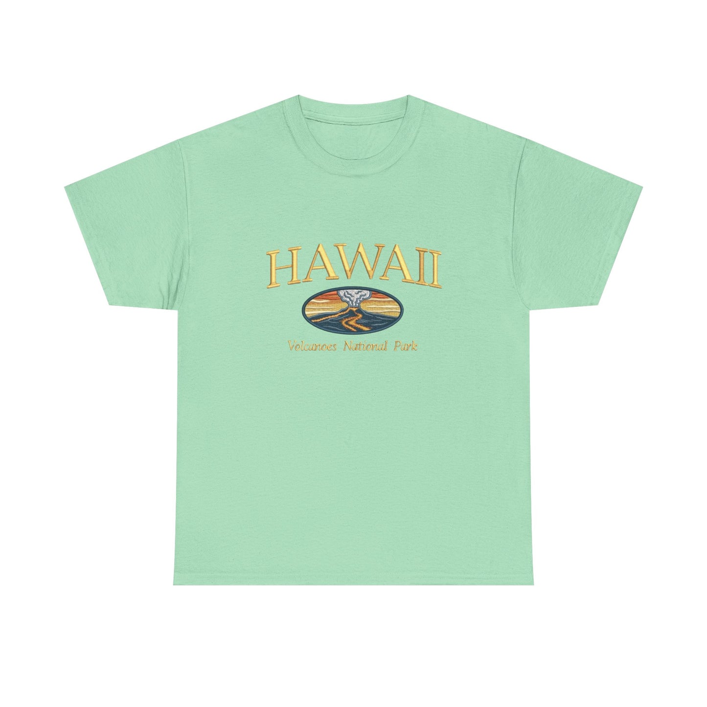 Hawaii National Parks  Graphic T Shirt NEW Unisex Heavy Cotton Tee