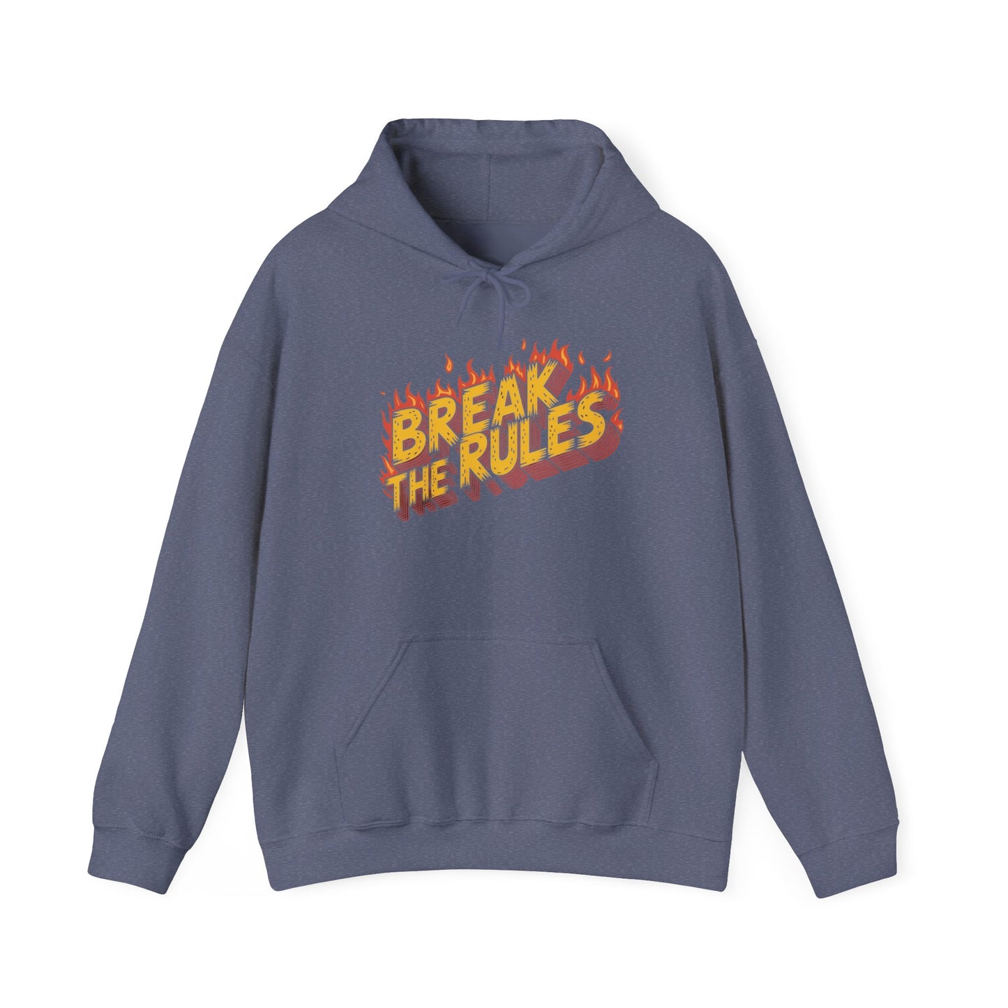 Break The Rules Graphic Hoodie Heavy Blend™ NEW Sweatshirt