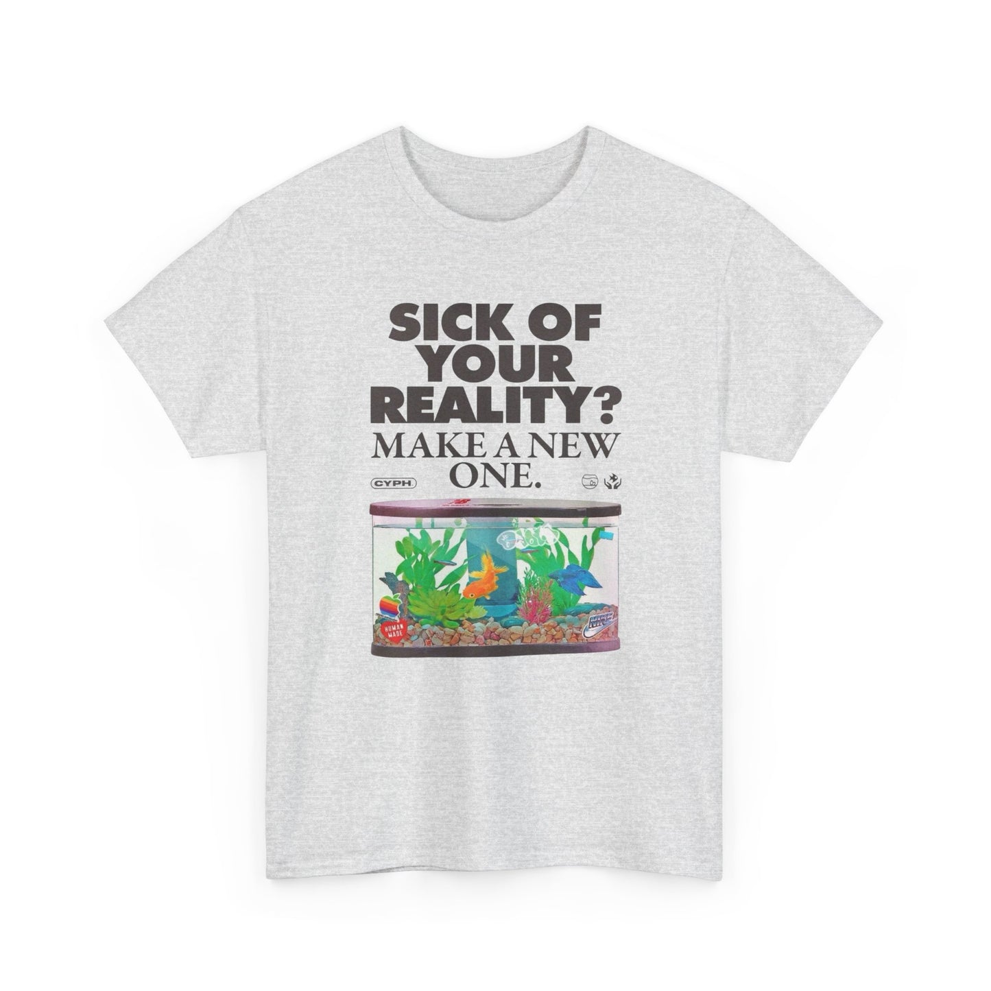 Sick Of Your Reality Vintage Graphic T-Shirt, Unisex Cotton Shirt
