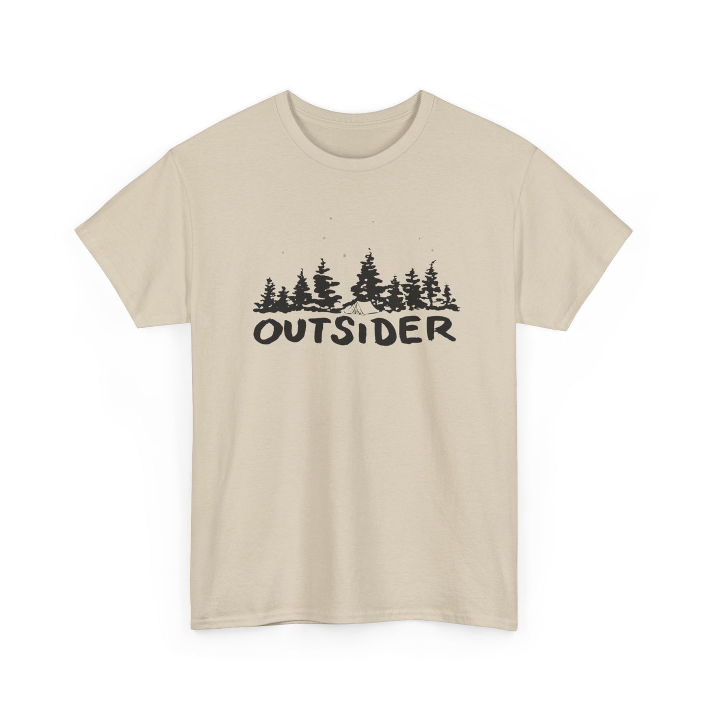Outsider Camping Graphic T Shirt NEW ADULT