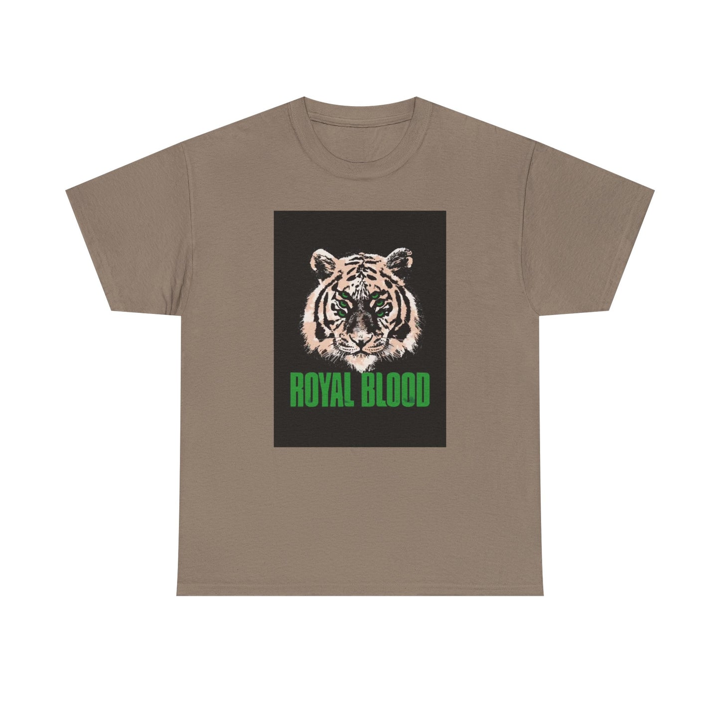 Royal Blood Tshirt Rock band Graphic Tiger Unisex Heavy Cotton Tee Vintage art