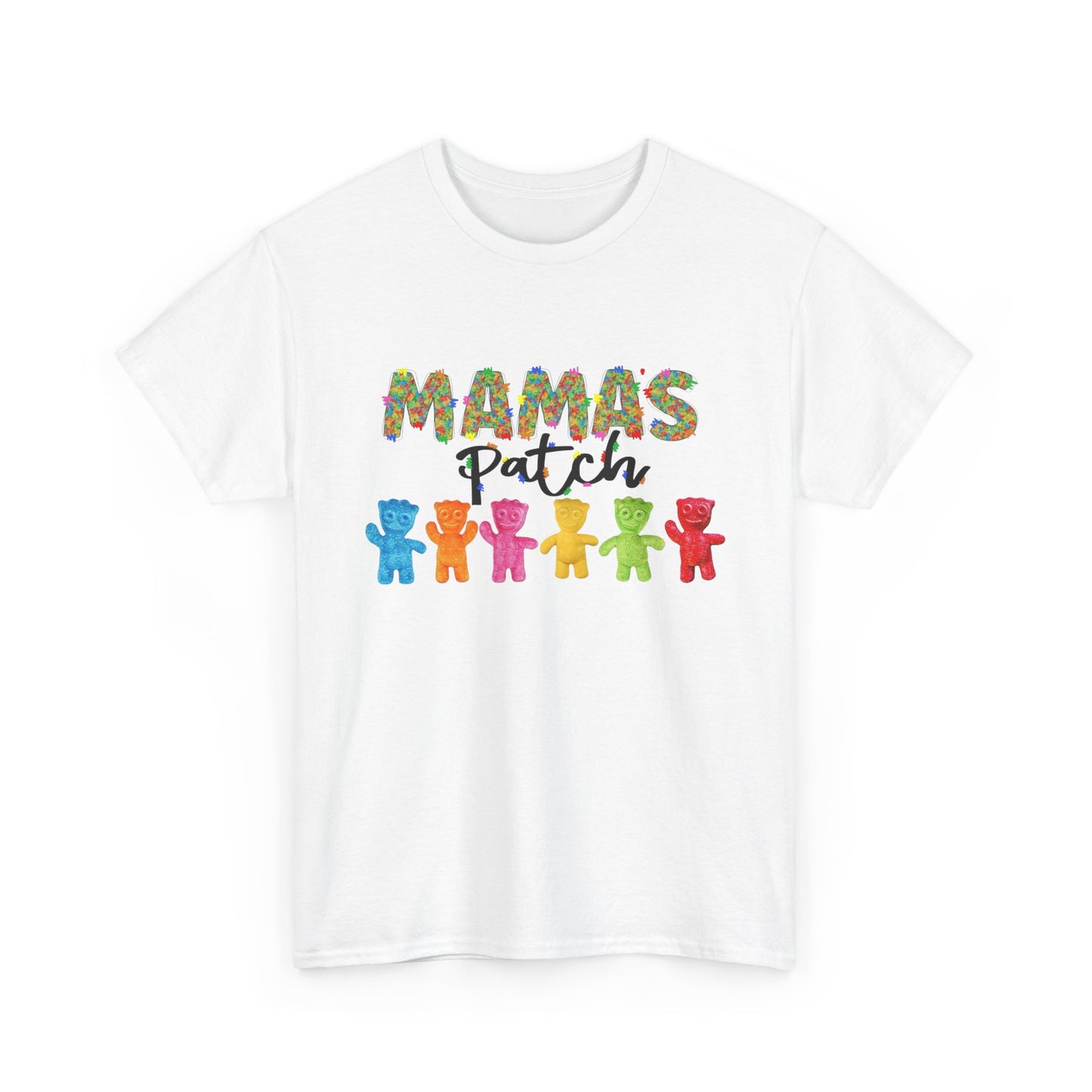 Mamas Patch Candy Cute Graphic T Shirt NEW Unisex Heavy Cotton Tee