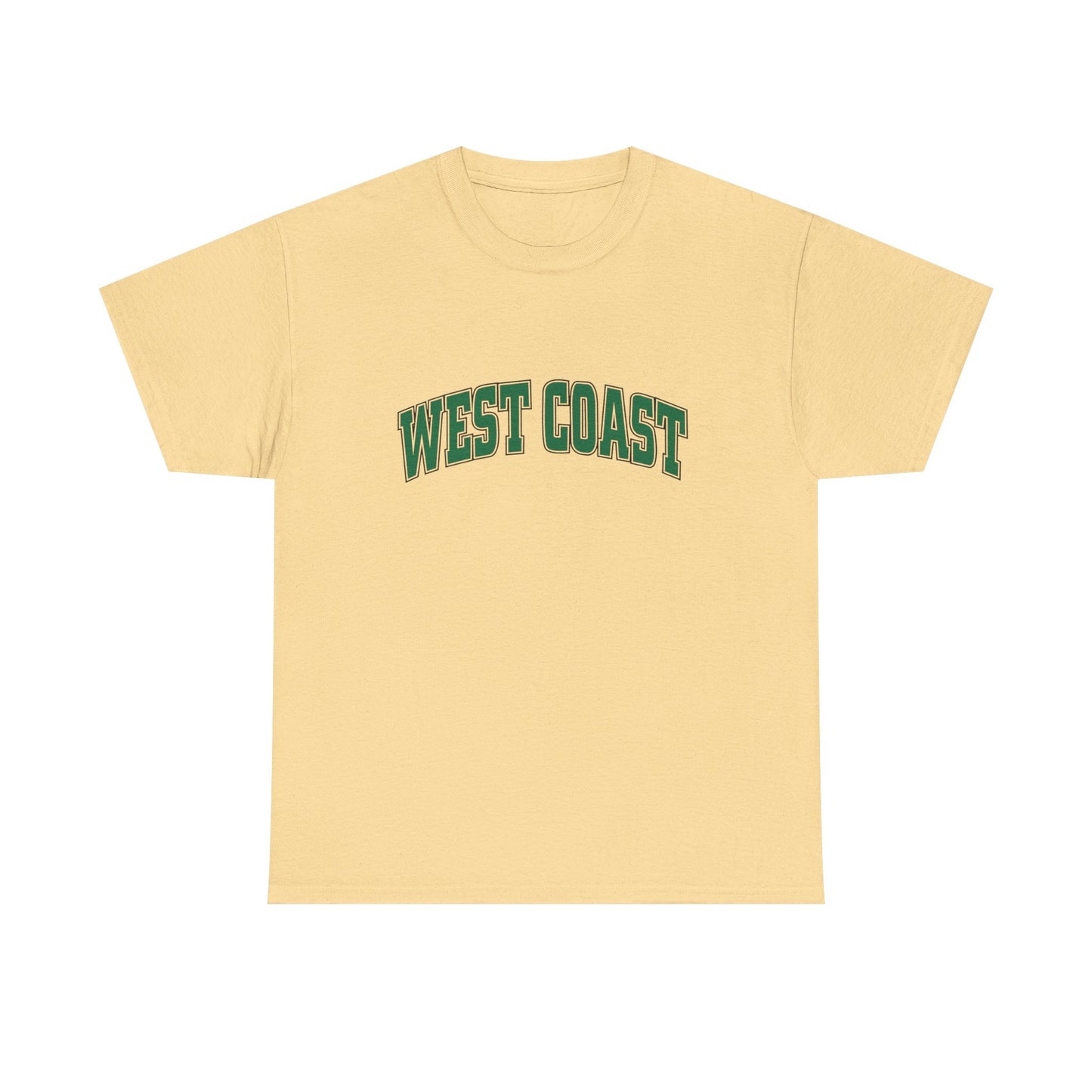 West Coast Graphic T Shirt Unisex Heavy Cotton Tee