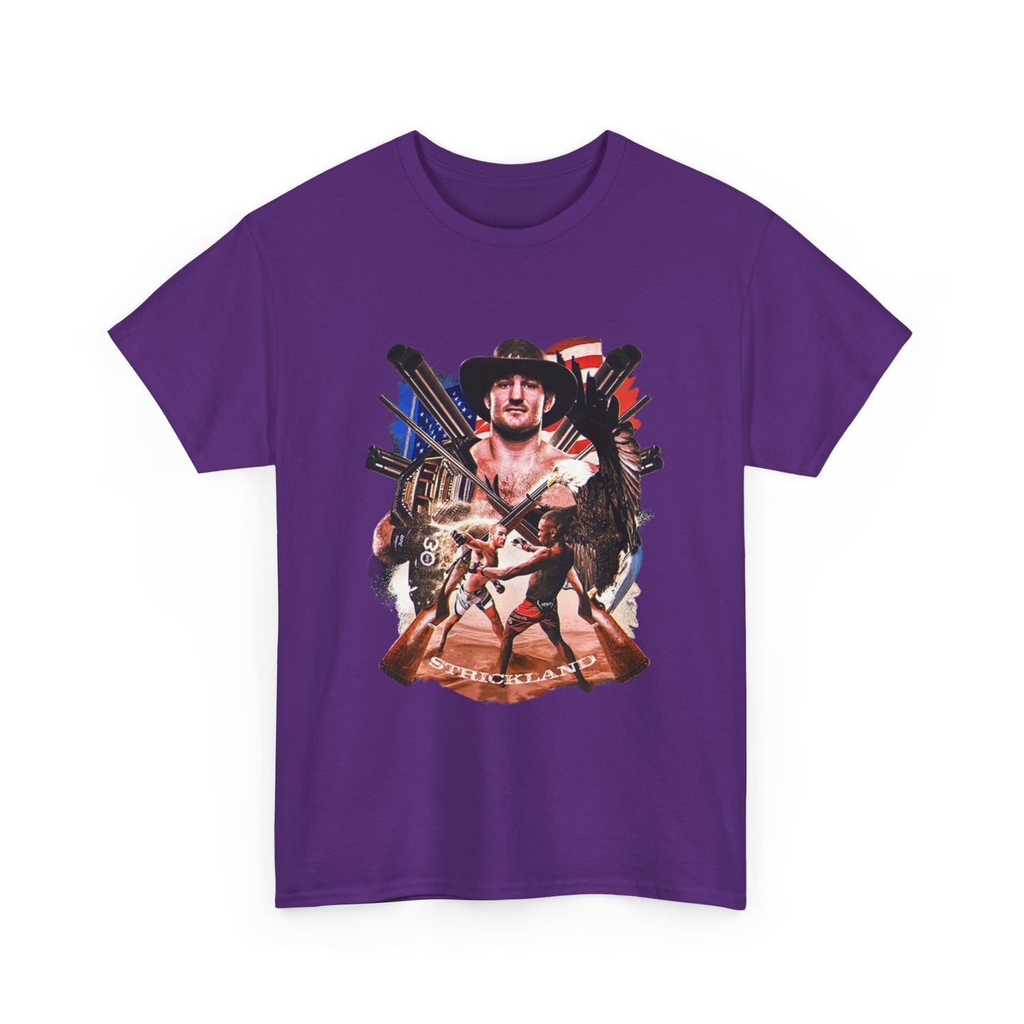 Sean Strickland T-shirt UFC graphic mma wrestling Unisex Heavy Cotton Tee