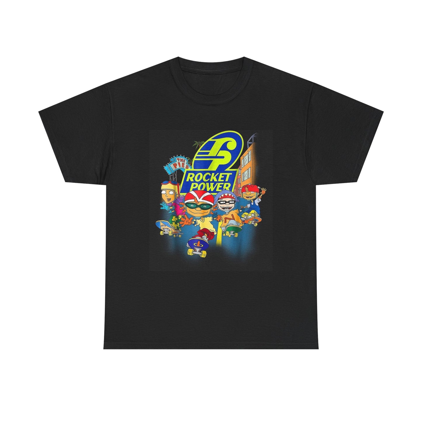 Rocket Power T shirt Skateboarding Retro 90's Cartoon Graphic Unisex