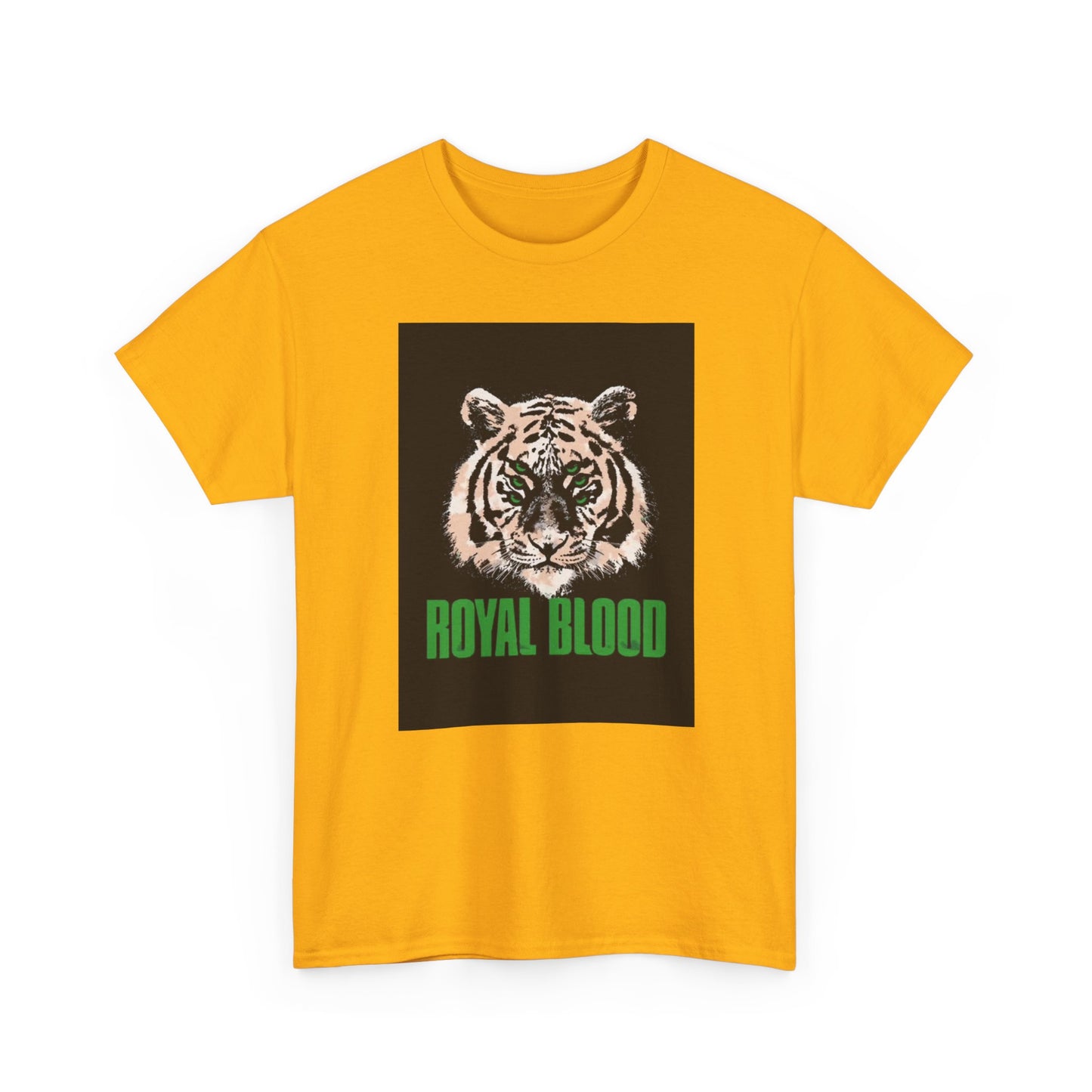 Royal Blood Tshirt Rock band Graphic Tiger Unisex Heavy Cotton Tee Vintage art