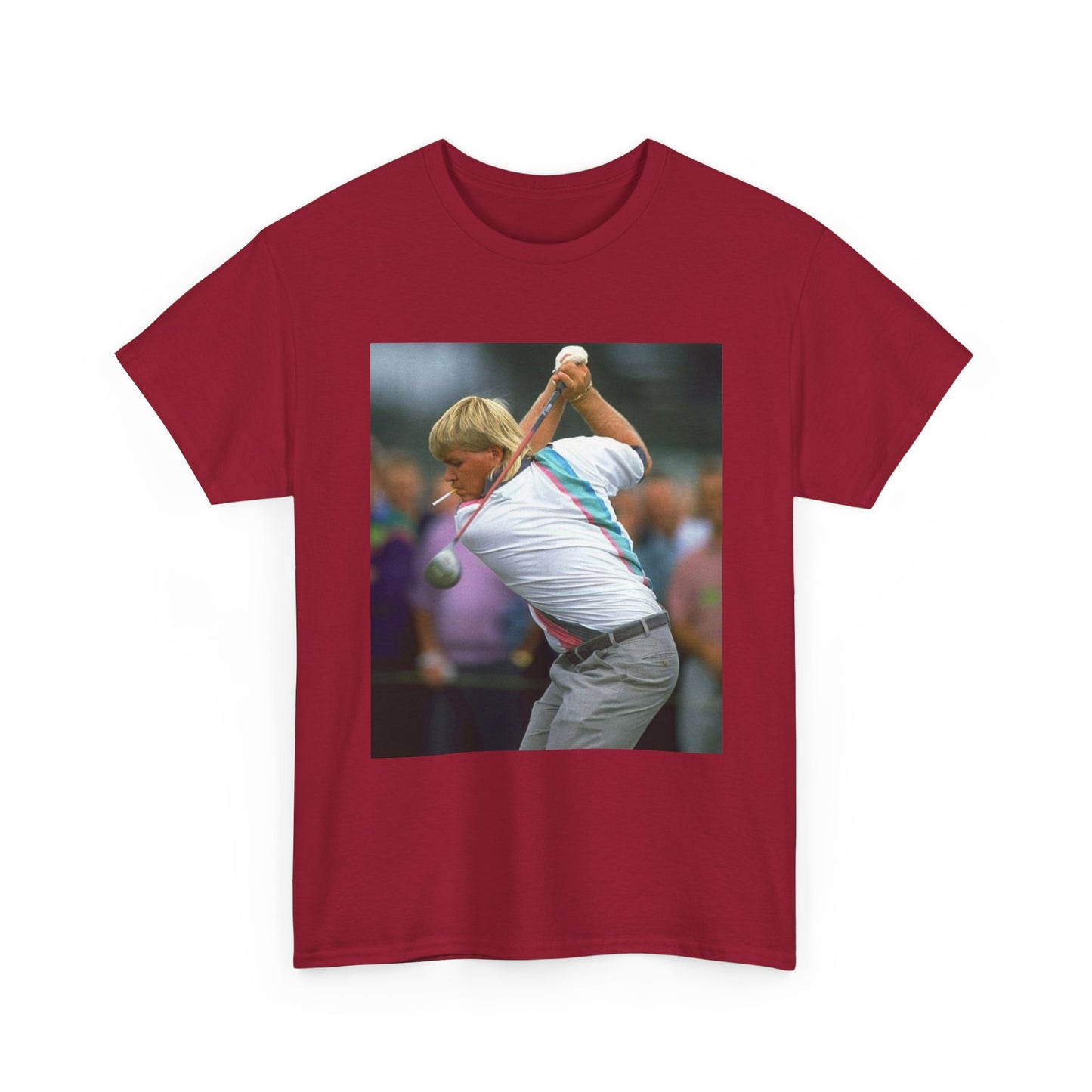 John Daly TShirt Masters golf club Tiger woods Vintage Unisex Heavy Cotton Tee