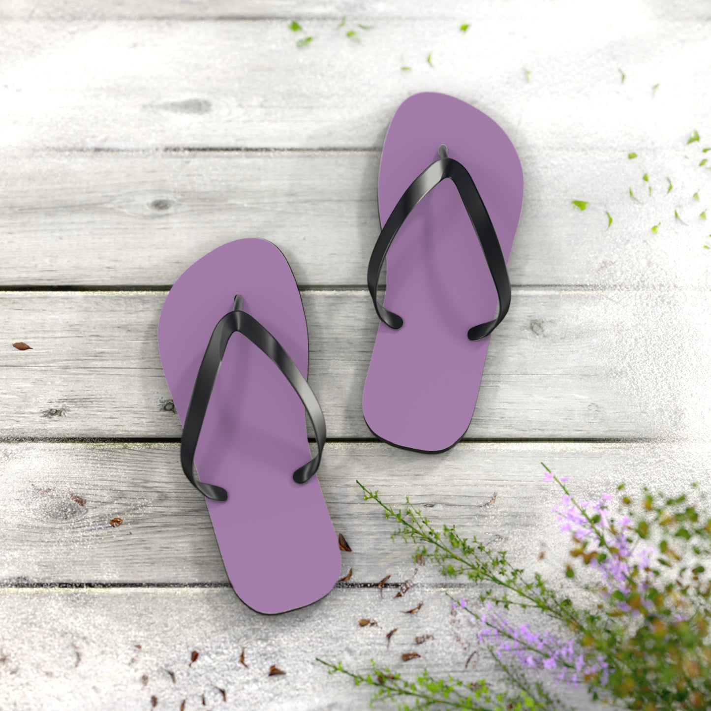 Lavender Flip Flops, Sandals Slides, Summer Footwear, Brand New