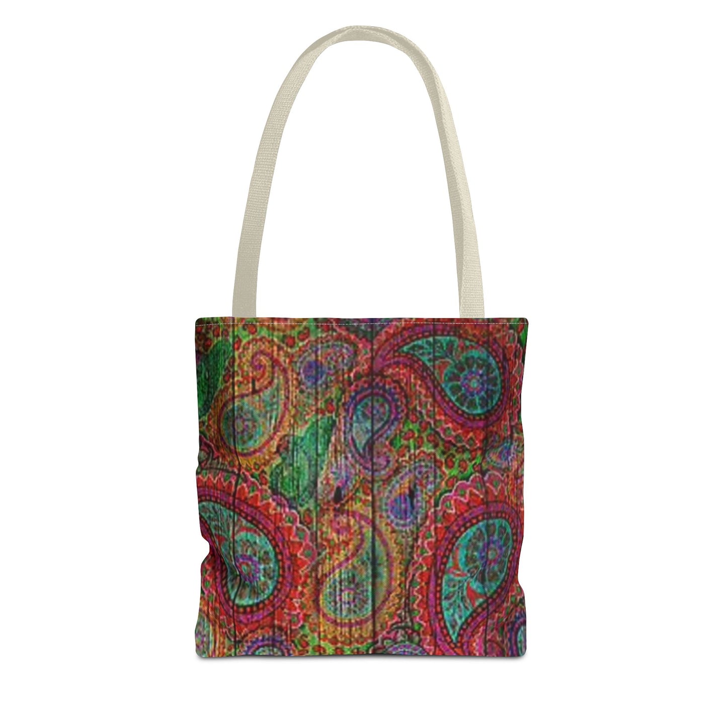 Red Multi Paisley  Color BRAND NEW MODERN Tote Bag (AOP)