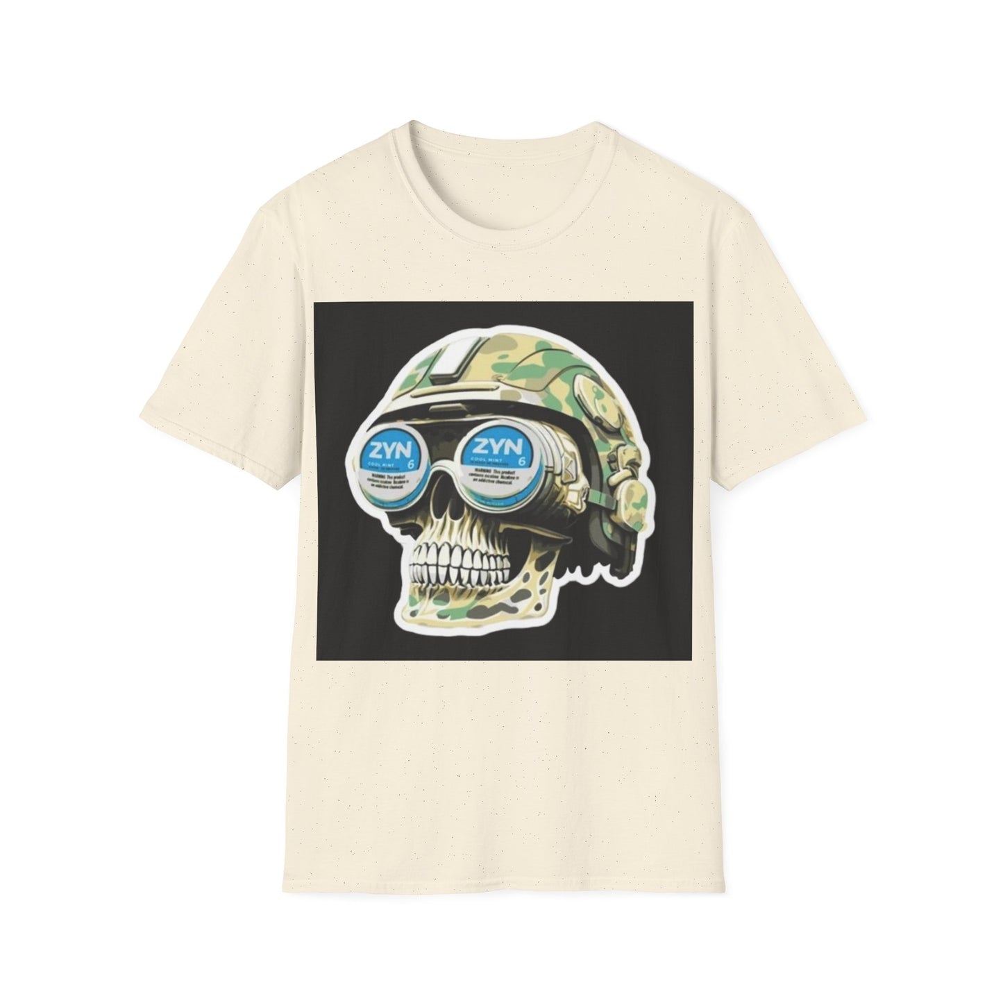 ZYN shirt pouch American Camo zyn pouch tucker trump vintage Softstyle T-Shirt
