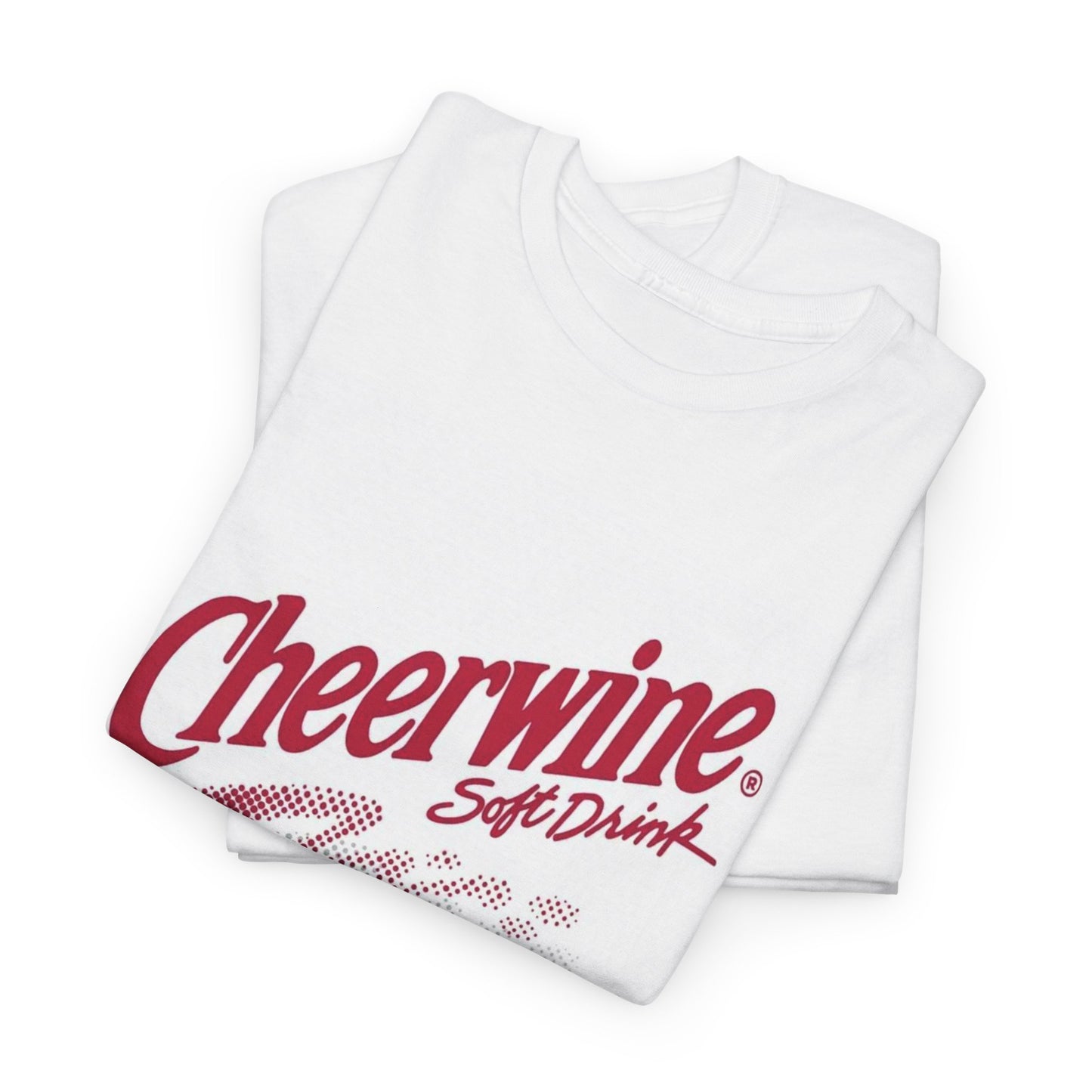 Cheerwine Graphic T Shirt Vintage Logo Carolinas Soda Unisex Heavy Cotton Tee