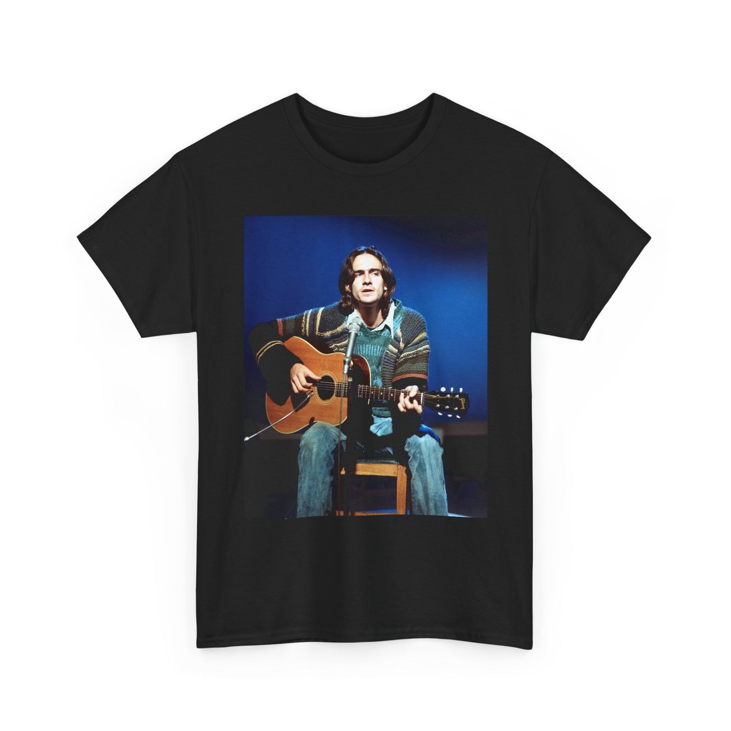 James Taylor Graphic T Shirt Vintage Unisex Heavy Cotton Tee