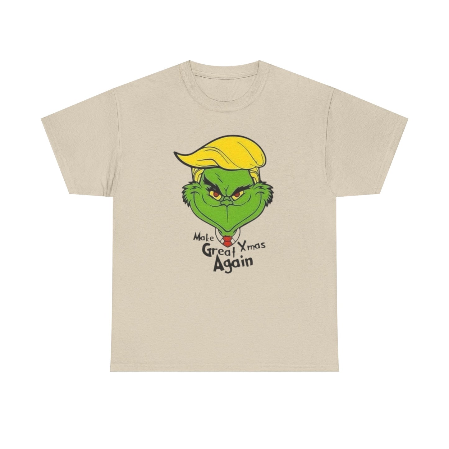 Make Christmas Great Again Funny Graphic T Shirt Unisex NEW Heavy Cotton Tee