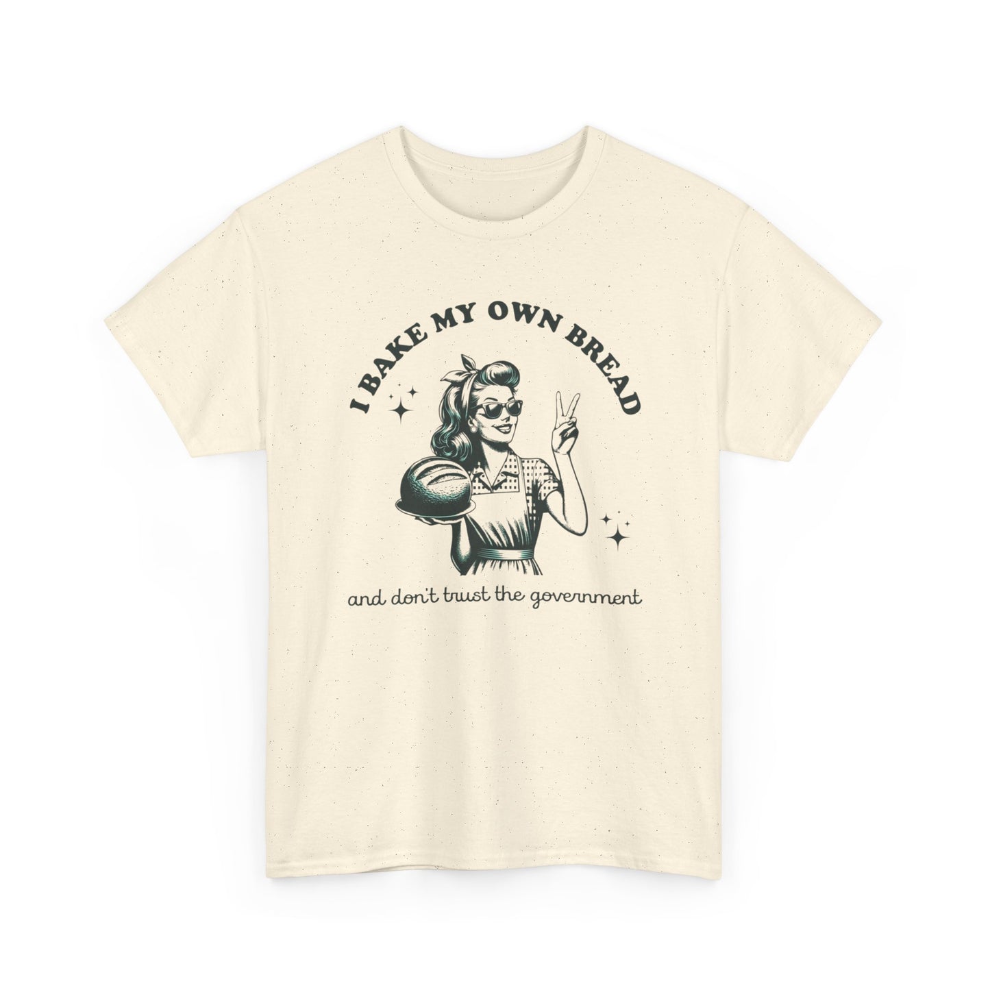 Don't Trust The Government Funny Graphic T Shirt NEW ADULT Unisex Heavy Cotton