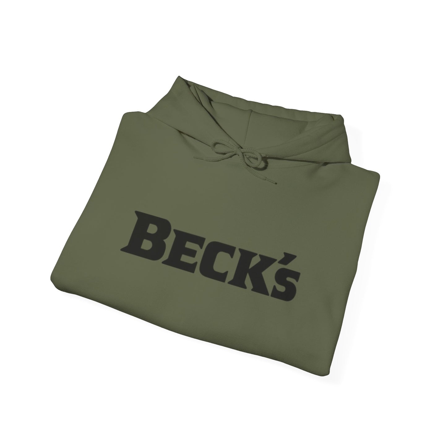 Becks Beer Graphic Hoodie Unisex Heavy Blend™ Hooded Sweatshirt