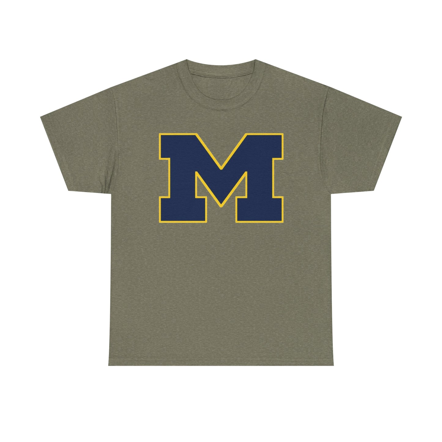 Michigan State Logo BRAND NEW Apparel T Shirt Unisex Unisex Heavy Cotton Tee