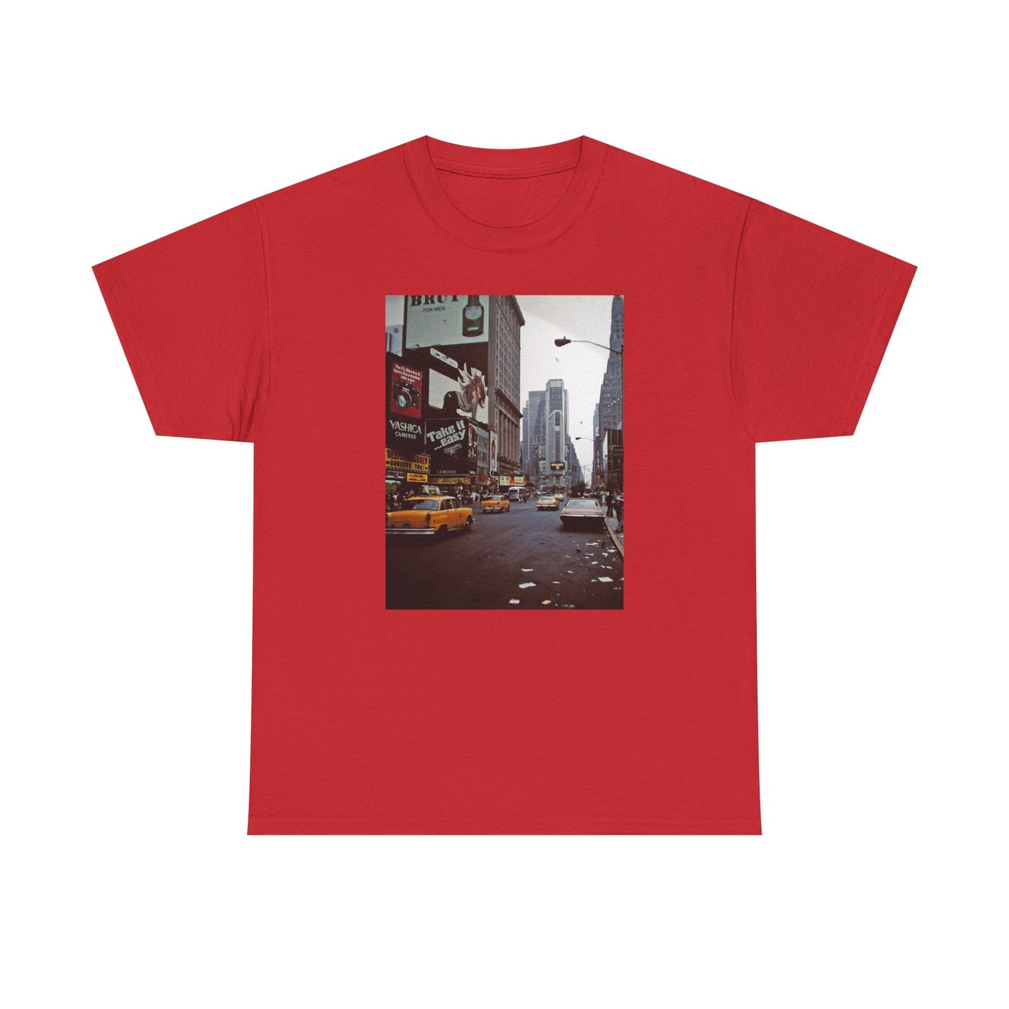 New York retro vintage supreme style Heavy Cotton Tee