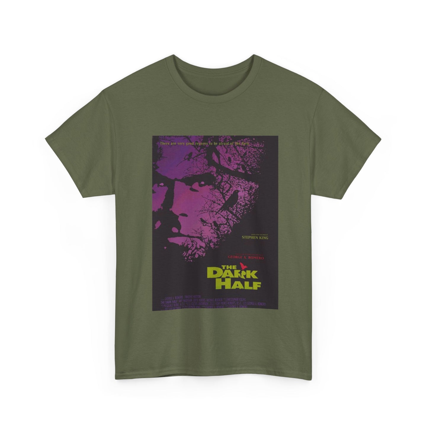 The Dark Half Shirt Vintage Horror Movie Stephen King Retro Unisex Heavy Cotton