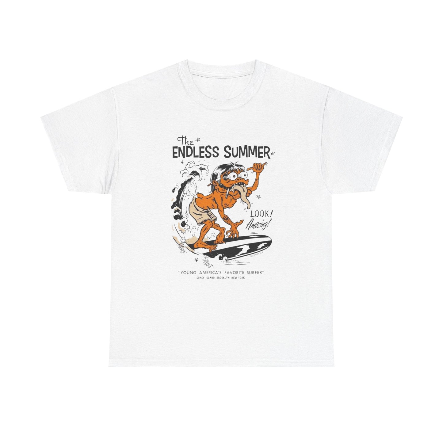 The Endless Summer T Shirt Graphic Unisex Heavy Cotton Tee NEW GIFT