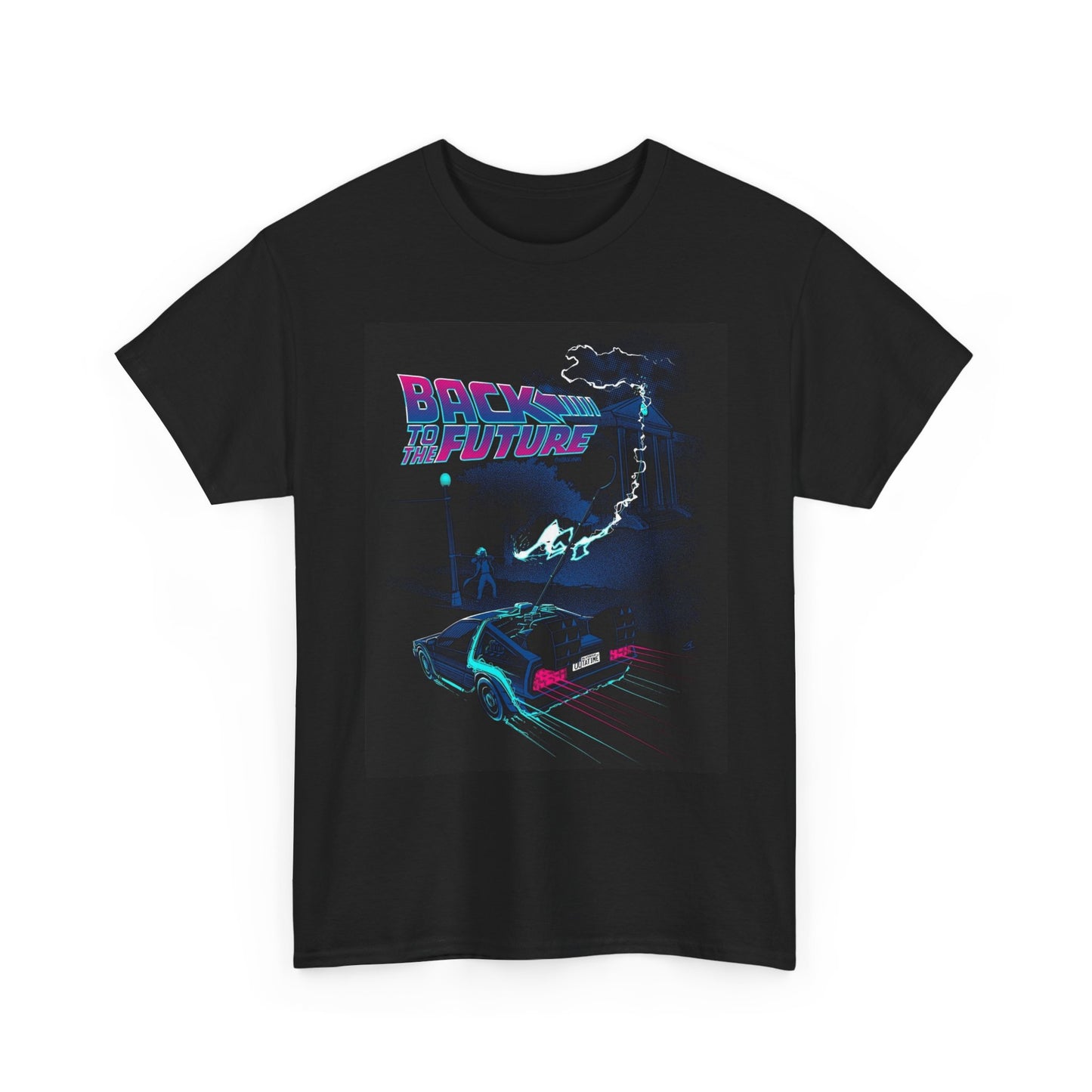 Back To The Future Graphic T Shirt Adult NEW Unisex Heavy Cotton Tee