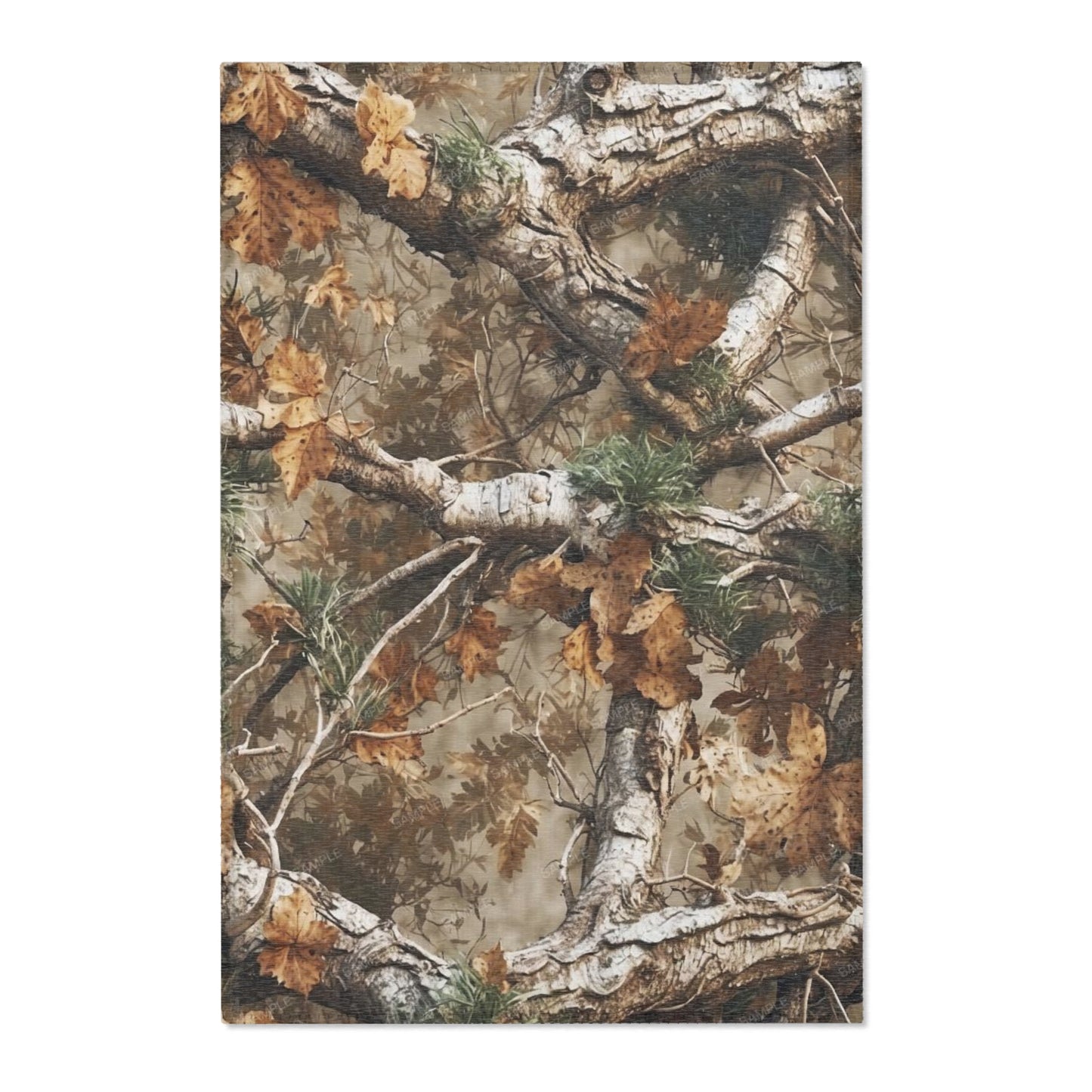 CAMO All Over BRAND NEW Hunting Cabin Area Rugs
