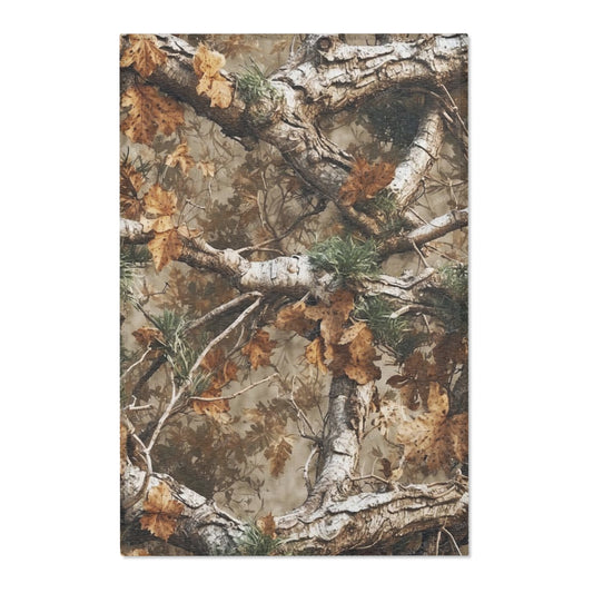 CAMO All Over BRAND NEW Hunting Cabin Area Rugs