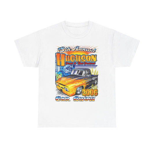 Retro Muscle Car Show Cruise In Graphic T Shirt Unisex Heavy Cotton Tee 1