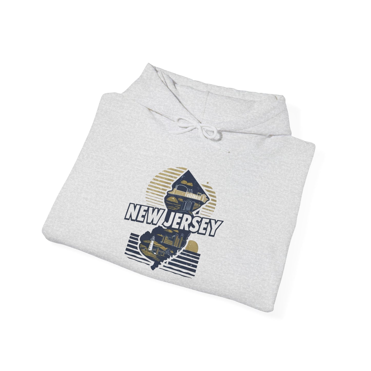 New Jersey Graphic Hoodie Hooded NEW Sweatshirt Adult