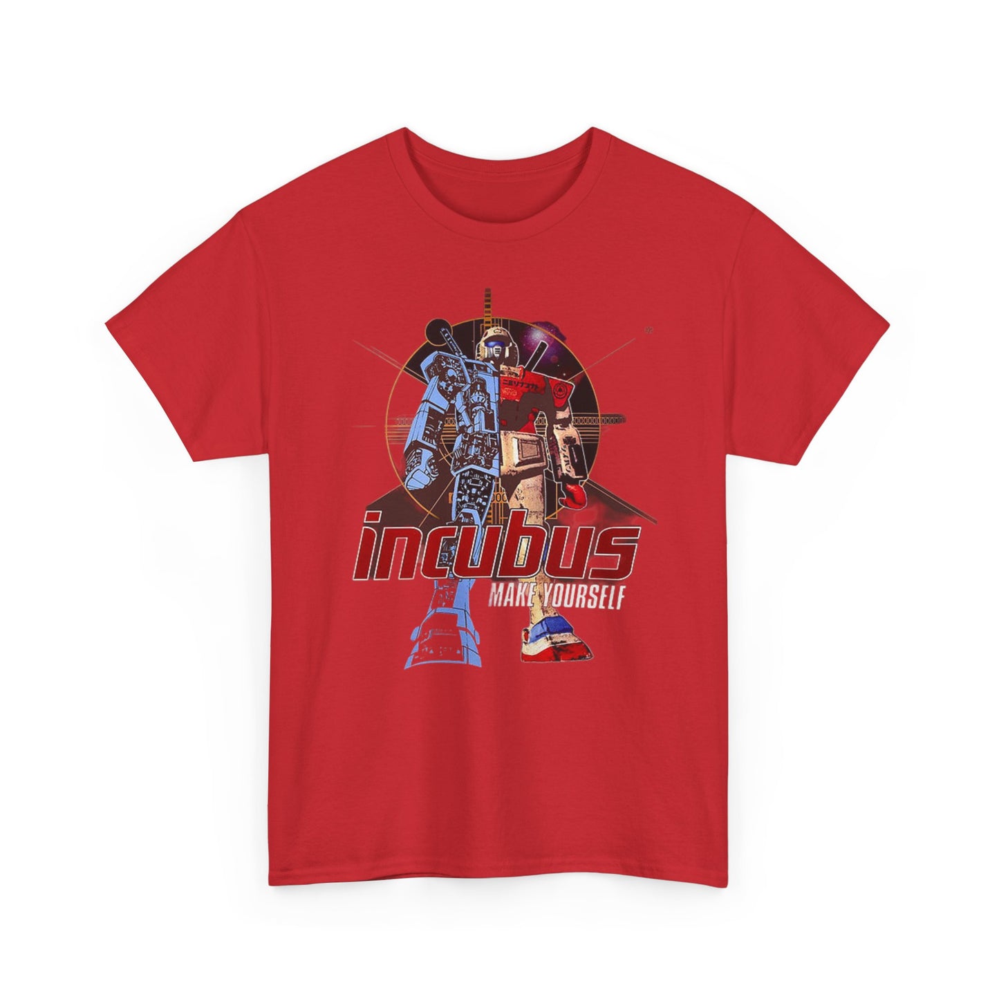 Incubus T-shirt vintage rock band retro metal Unisex Heavy Cotton Tee