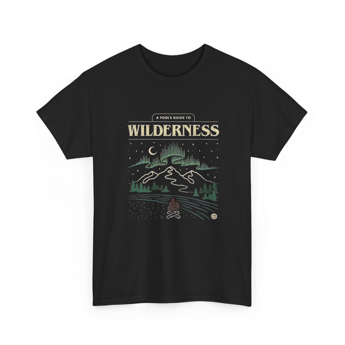 A Fools Guide To The Wilderness Graphic T Shirt Unisex Heavy Cotton Tee