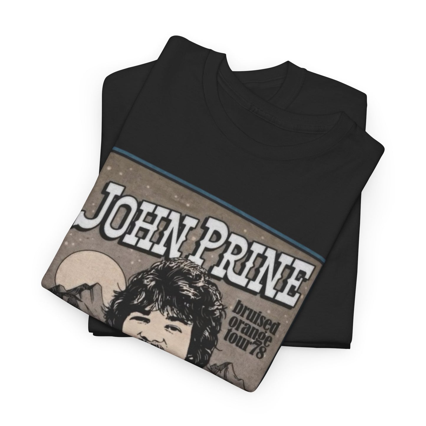 John Prine Vintage Graphic T Shirt NEW ADULT Unisex Heavy Cotton Tee