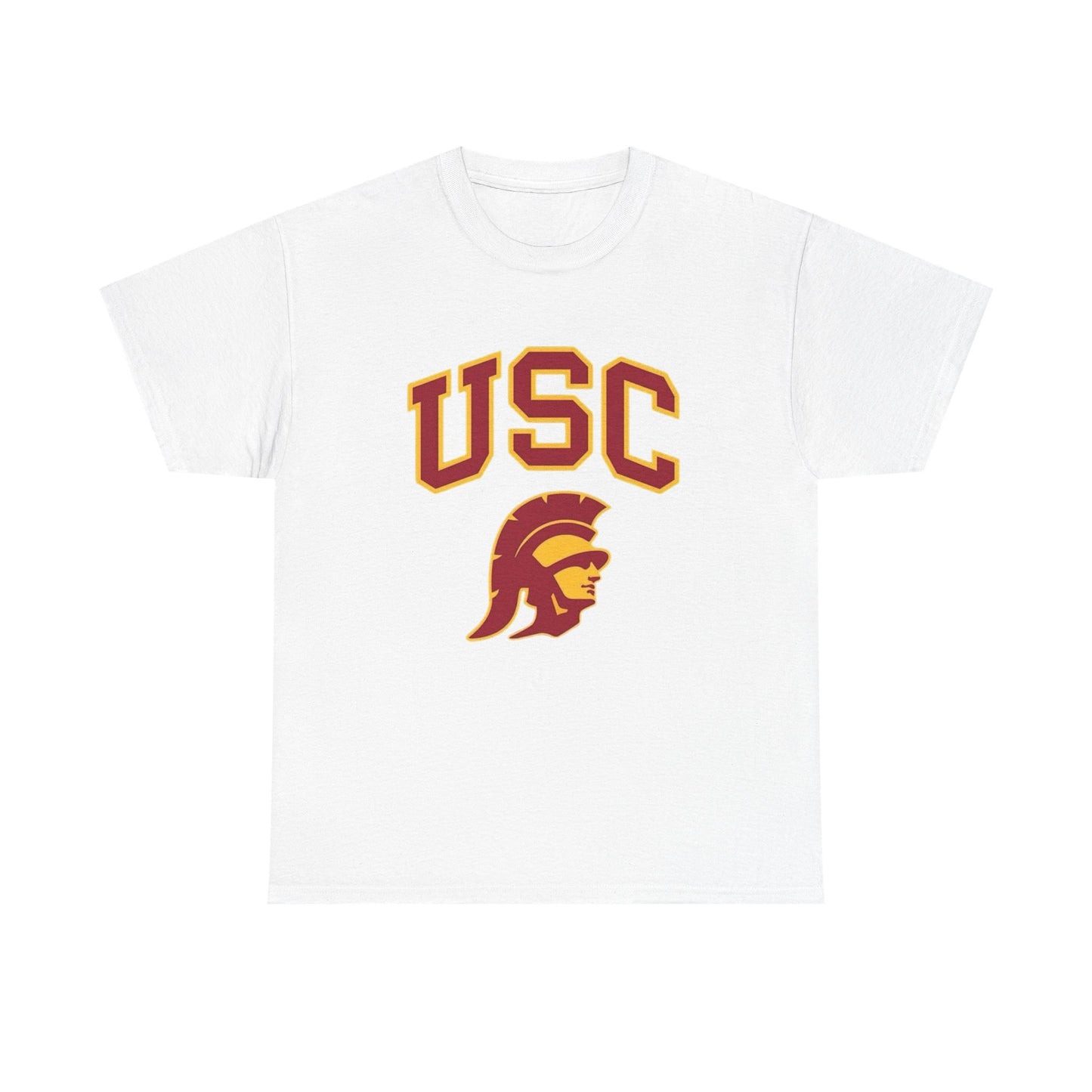 USC Football MULTIPLE COLORS Graphic T Shirt Unisex Heavy Cotton Tee