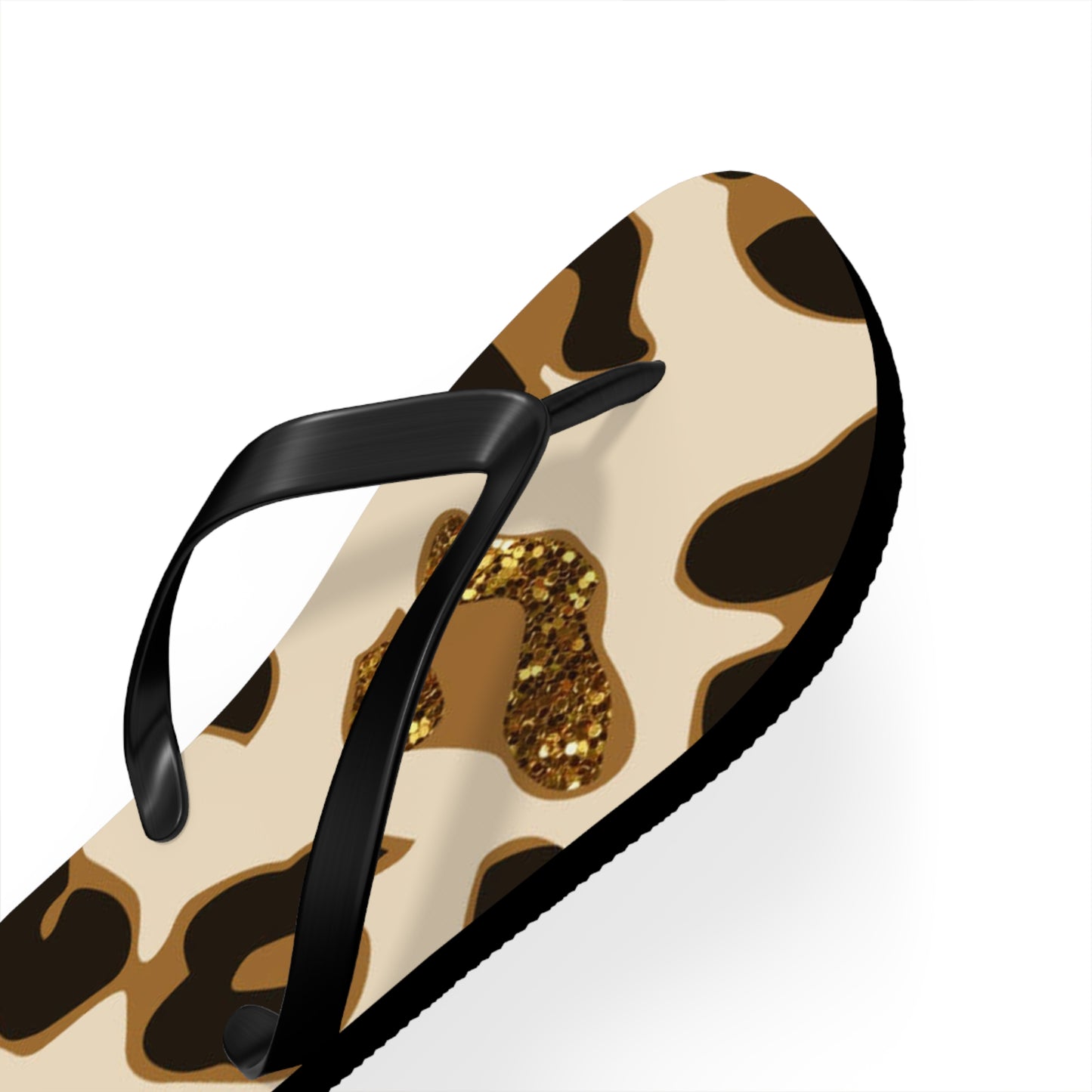Glitter Bomb Beach Sandals, Slides for Summer, Flip Flops, Water Resistant