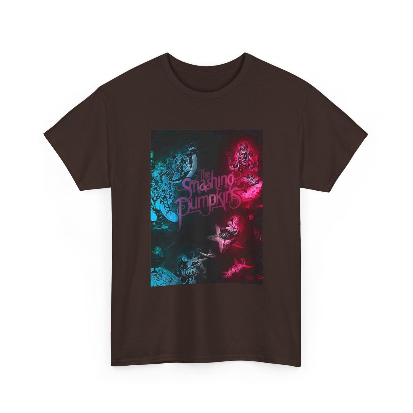 The Smashing Pumpkins Tshirt Vintage Merch Neon Unisex Heavy Cotton Tee