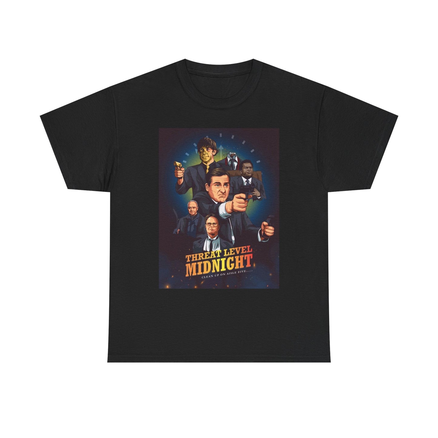 The Office Graphic T Shirt Vintage Funny Retro Unisex Heavy Cotton Tee