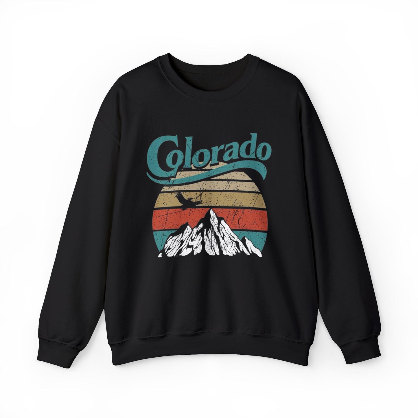 Colorado Retro Pullover 90's Sweatshirt Men's Adult Crewneck