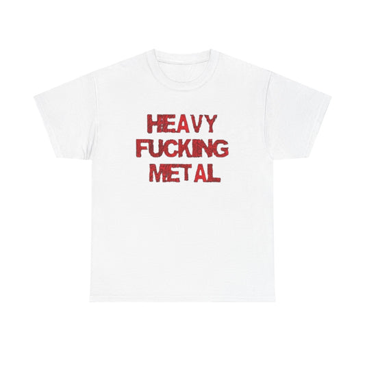 Heavy Metal Rock Band Merch Graphic T Shirt Unisex Heavy Cotton Tee