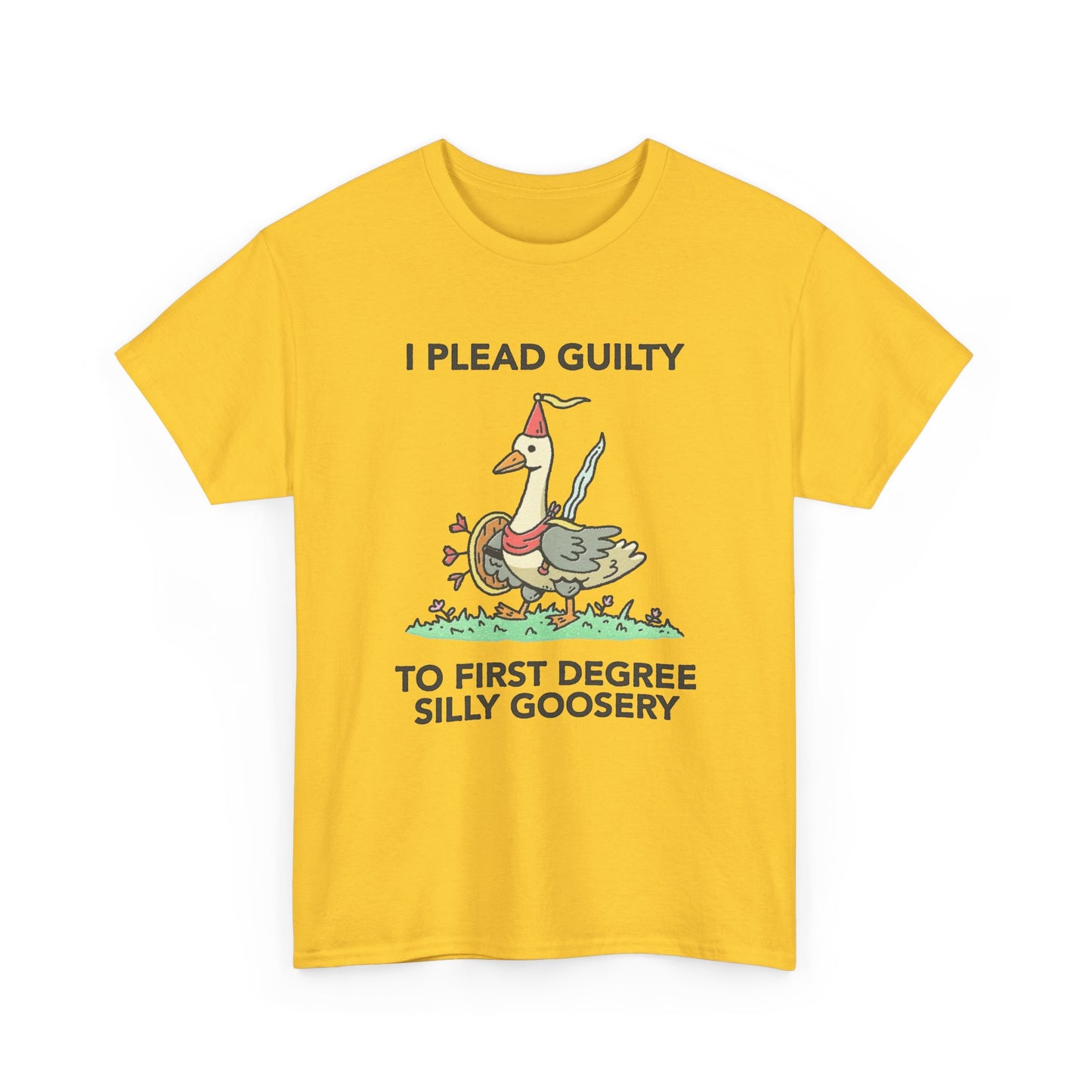 First Degree Silly Goosery Funny Graphic T Shirt NEW ADULT TEE VINTAGE