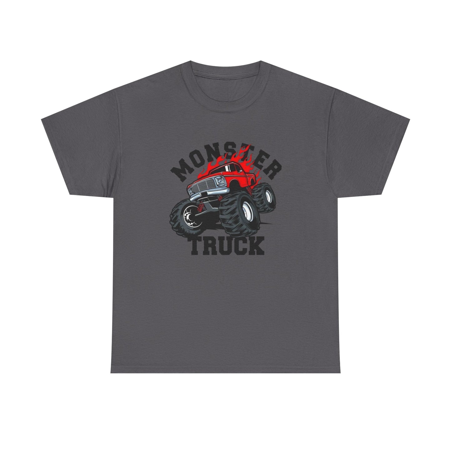 Monster Truck Graphic T Shirt Unisex Heavy Cotton Tee